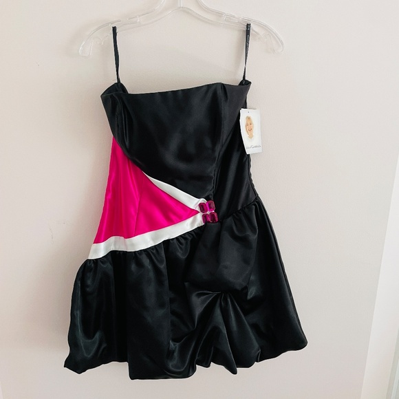 Vintage Jessica McClintock Gunne Sax Dress NWT Size 9 Rhinestones - Picture 3 of 7